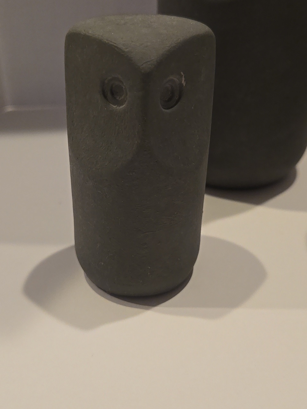 IKEA TONAD decoration set of 3 Concrete Owls Gray Statue Accents - Picture 5 of 12